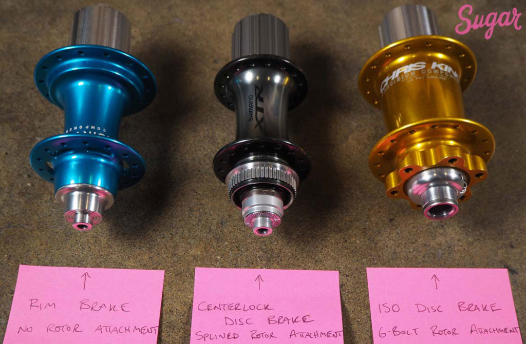 types of bicycle rear hubs